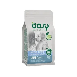 Oasy One Animal Protein Puppy & Junior Medium & Large Con Agnello Per Cani Cuccioli 2.5kg