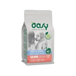 Oasy One Animal Protein Puppy & Junior Medium & Large Con Salmone Per Cani Cuccioli 2.5kg