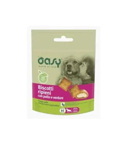 Oasy Snack Cane Biscotti Ripieni Con Pollo E Verdure 80g