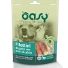Oasy Snack Cani Filettini di Pollo con Ossi al Calcio 100g