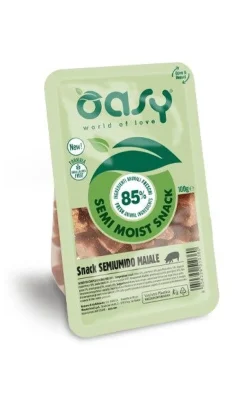 Oasy Snack per Cani Semiumido Maiale 100g