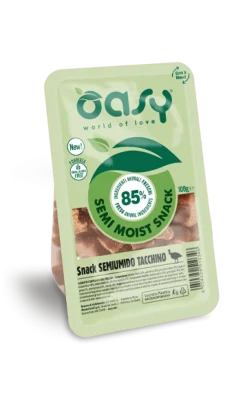 Oasy Snack per Cani Semiumido Tacchino 100g