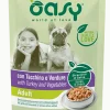 Oasy Straccetti In Salsa Con Tacchino E Verdure Per Cani Adulti Bustina 100g