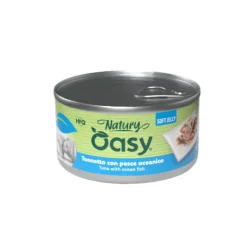 Oasy Wet Dog Natury Soft Jelly Tonnetto con Pesce Oceanico Lattina 150 g