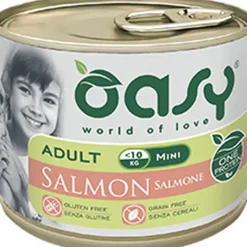 Oasy Wet Dog One Adult Small/mini Salmone 200 g
