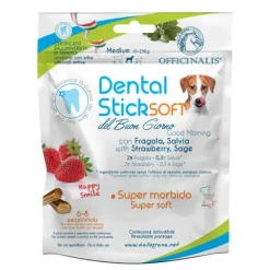 Officinalis Dental Stick Soft Buongiorno Cani Taglia Media 6/8 Pezzi