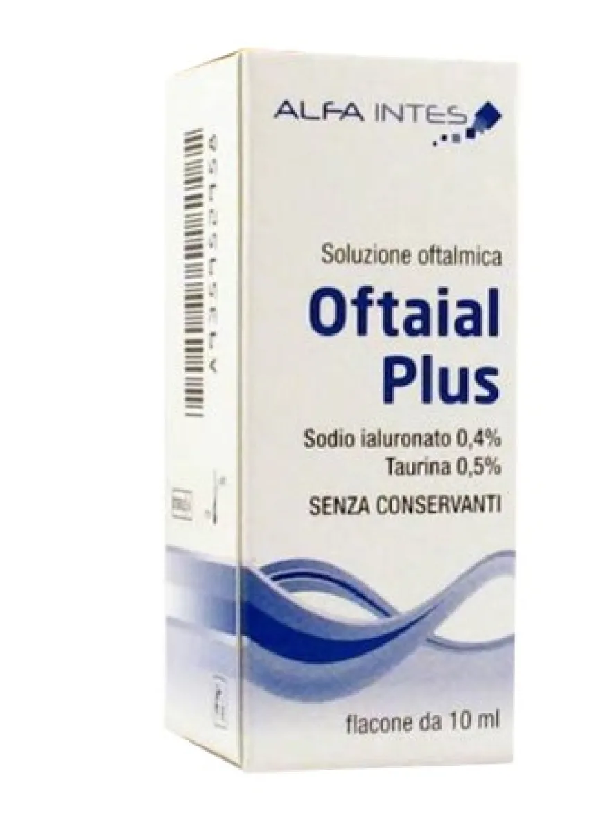 Oftaial Plus Soluzione Oftalmica 10ml Sollievo per Occhi