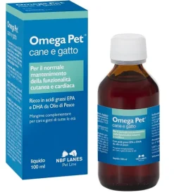 Omega Pet Mangime Complementare Per Cani E Gatti 100ml