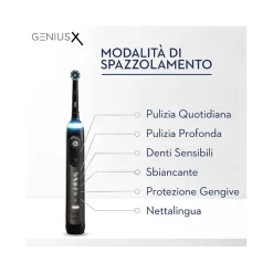 Oral-B Genius X Spazzolino Elettrico Ricaricabile Nero