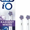 Oral-B iO Radiant White Testine di Ricambio 2 Pezzi