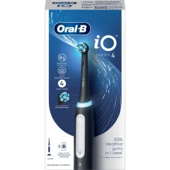 Oral-B iO 4 Spazzolino Elettrico Ricaricabile Nero