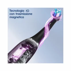 Oral-B iO6 Spazzolino Elettrico Ricaricabile Nero Con Custodia Da Viaggio