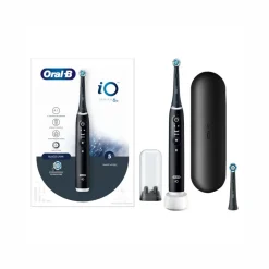 Oral-B iO6 Spazzolino Elettrico Ricaricabile Nero Con Custodia Da Viaggio