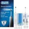 Oral-B Oral Center Spazzolino Elettrico Smart 5000 E Idropulsore Oxyjet Con 4 Testine Oxyjet + 6 Testine Di Ricambio