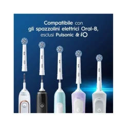 Oral-B Power Refill EB60-3 Sensitive Clean 3 Testine Di Ricambio