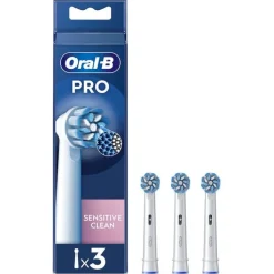 Oral-B Power Refill EB60-3 Sensitive Clean 3 Testine Di Ricambio