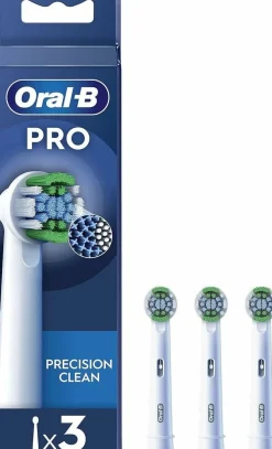Oral-B Precision Clean Testine di Ricambio Spazzolino Elettrico 3 Pezzi