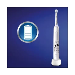 Oral-B Pro3 Junior Star Wars Spazzolino Elettrico Ricaricabile Bambini + 1 Testina Di Ricambio