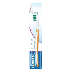OralB Spazzolino 1.2.3 Classic Care 40 Medio