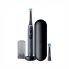 Oral-B Spazzolino Elettrico Ricaricabile iO 7S Nero, 2 Testine, 1 Custodia Da Viaggio, 1 Spazzolino