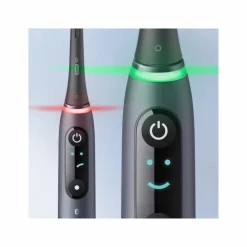 Oral-B Spazzolino Elettrico Ricaricabile iO 8S Nero, 2 Testine, 1 Custodia Da Viaggio, 1 Spazzolino