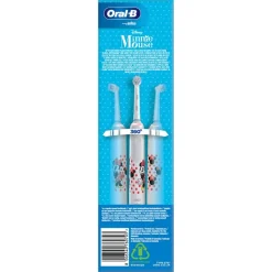 Oral-B Spazzolino Elettrico Ricaricabile Junior Minnie +6 Anni, 2 Testine, 1 Spazzolino