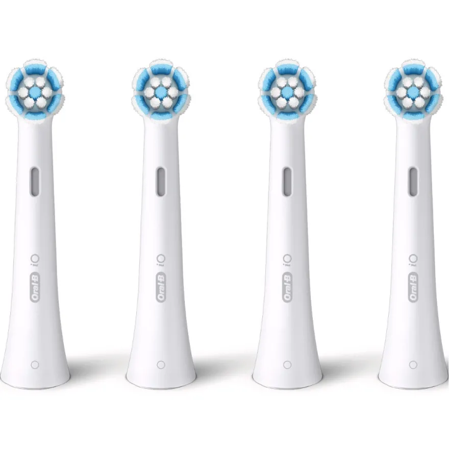 Oral-B Testine Di Ricambio Io Gentle Care Bianche 4 Pezzi