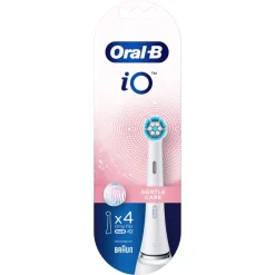 Oral-B Testine Di Ricambio Io Gentle Care Bianche 4 Pezzi
