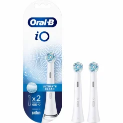 Oral B Testine Di Ricambio Io Ultimate Clean Bianche 2 Pezzi