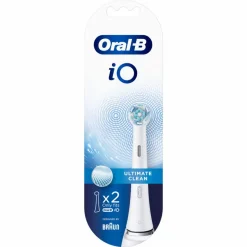 Oral B Testine Di Ricambio Io Ultimate Clean Bianche 2 Pezzi