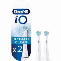 Oral B Testine Di Ricambio Io Ultimate Clean Bianche 2 Pezzi