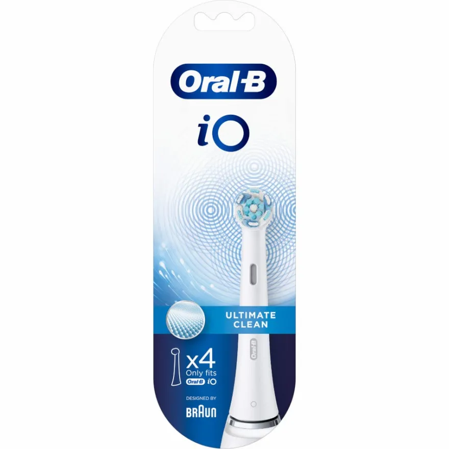 Oral B Testine Di Ricambio Io Ultimate Clean Bianche 4 Pezzi