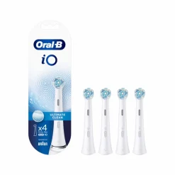 Oral B Testine Di Ricambio Io Ultimate Clean Bianche 4 Pezzi