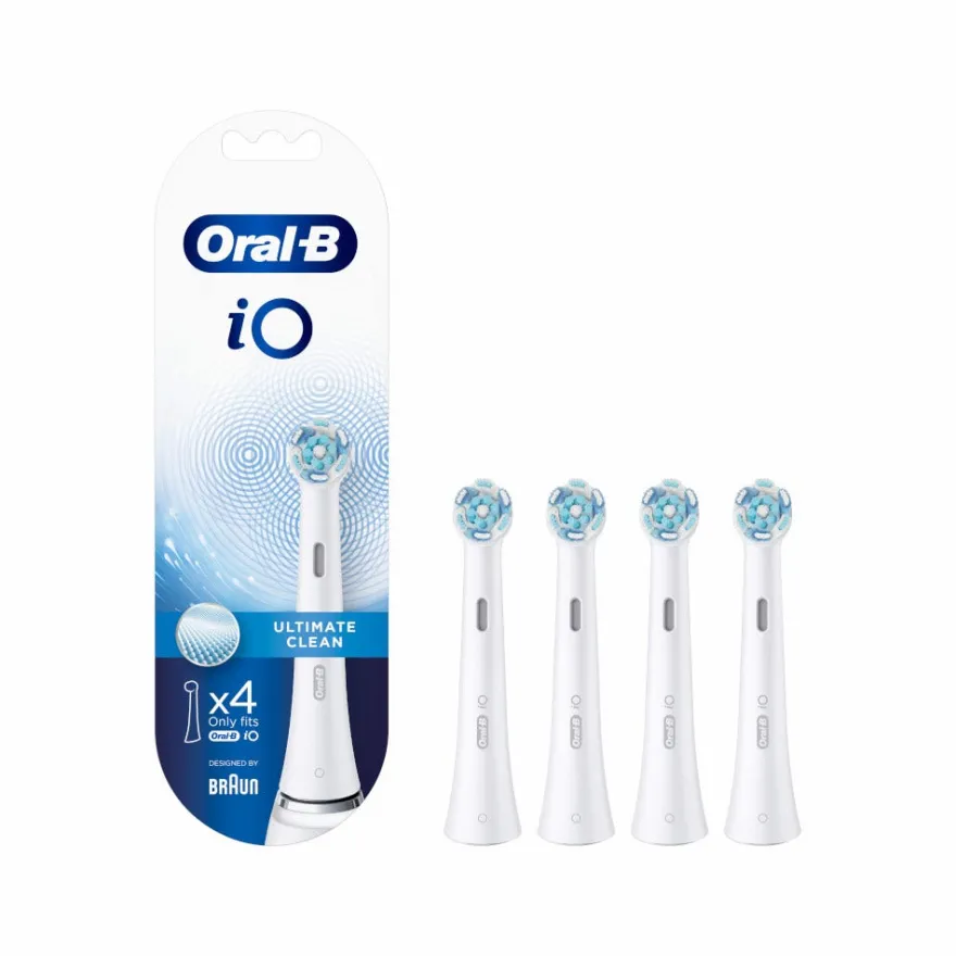 Oral B Testine Di Ricambio Io Ultimate Clean Bianche 4 Pezzi