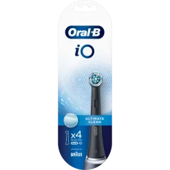 Oral B Testine Di Ricambio Io Ultimate Clean Nere 4 Pezzi