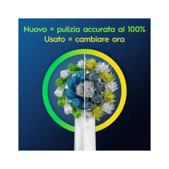Oral-B Testine Di Ricambio Pro Cross Action 3 Pezzi