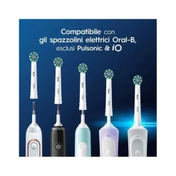 Oral-B Testine Di Ricambio Pro Cross Action 3 Pezzi