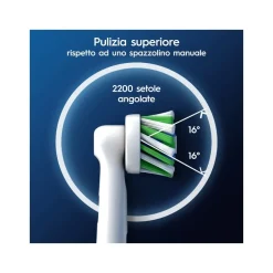 Oral-B Testine Di Ricambio Pro Cross Action 3 Pezzi