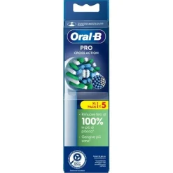 Oral-B Testine Di Ricambio Pro Cross Action 5 Pezzi