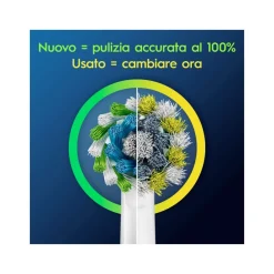 Oral-B Testine Di Ricambio Pro Cross Action 5 Pezzi