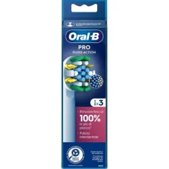 Oral-B Testine Di Ricambio Pro Floss Action 3 Pezzi