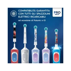 Oral-B Testine Di Ricambio Pro Kids Con Disney Frozen 4 pezzi