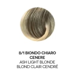 Organics Cosmetics Kit Tinta Per Capelli Organics Color 8/1 Biondo Chiaro Cenere