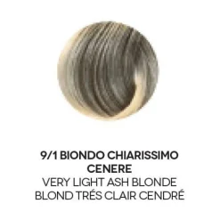Organics Cosmetics Kit Tinta Per Capelli Organics Color Biondo Chiarissimo Cenere