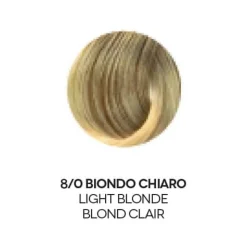 Organics Cosmetics Kit Tinta Per Capelli Organics Color 8/0 Biondo Chiaro