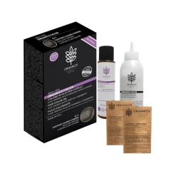 Organics Cosmetics Kit Tinta Per Capelli Organics Color 5/1 Castano Chiaro Cenere