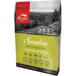 Orijen Senior Crocchette Con Pollo E Tacchino Per Cani Adulti E Anziani Sacco 11,4kg