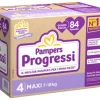 Pampers Quadri Progressi Maxi 84 Pezzi