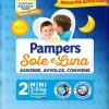 Pampers Sole Luna Pannolini Taglia 2 Mini (3-6 kg) 21 Pezzi
