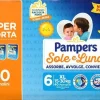 Pampers Sole Luna Trio Pannolino XL 40 Pezzi